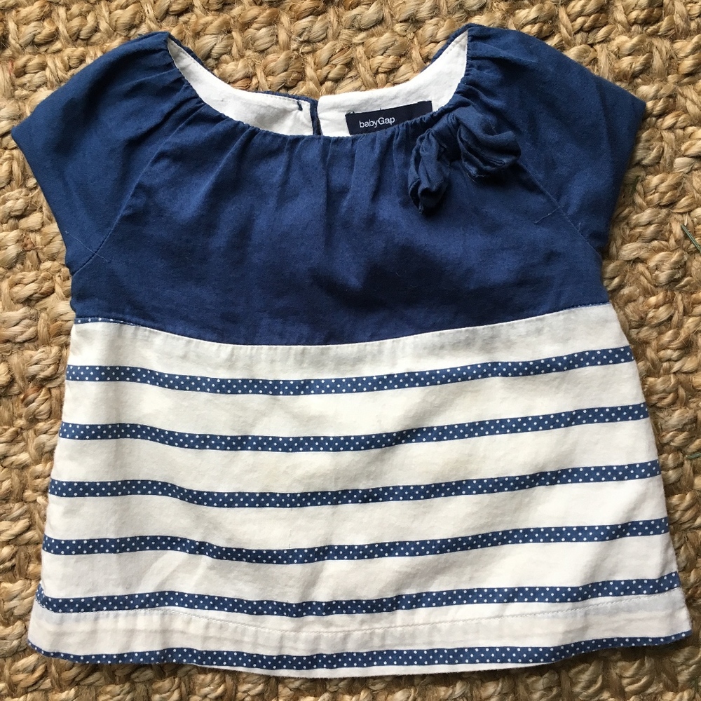 Baby Gap Stripe Top with Bow